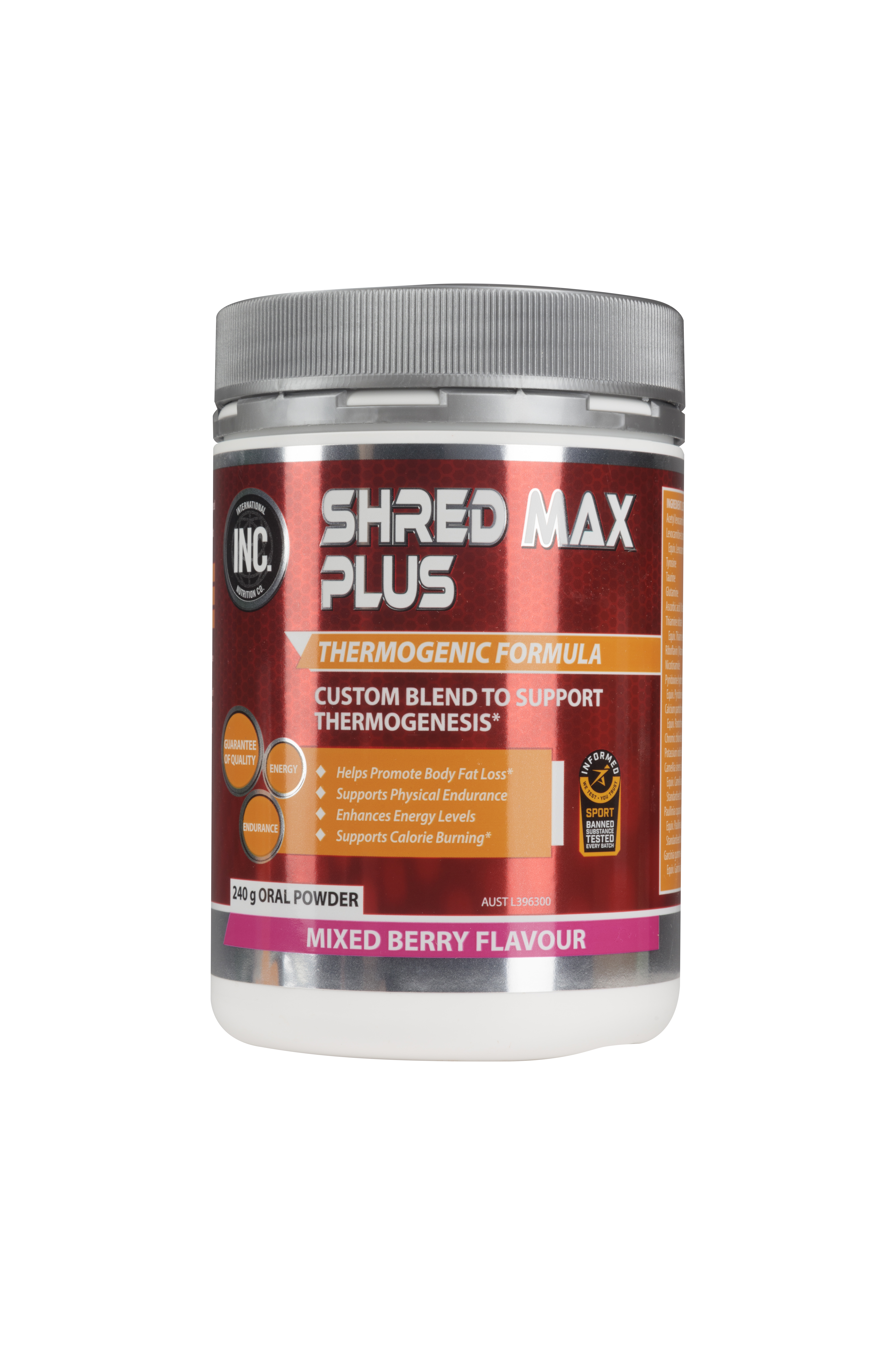 INC Shred Max Plus | Informed Sport